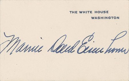 Lot #100 Eleanor Roosevelt and Mamie Doud Eisenhower - Image 1