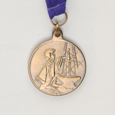 Lot #569 The Sword in the Stone Medal and Certificate - Image 1