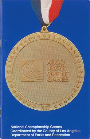Lot #1178 Jesse Owens Program - Image 2