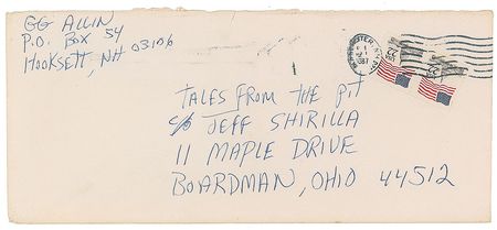 Lot #968 G. G. Allin - Image 3