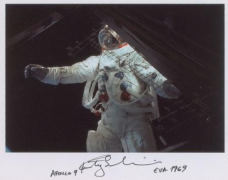 Lot #467 Apollo 9 Signed Photographs - Image 2