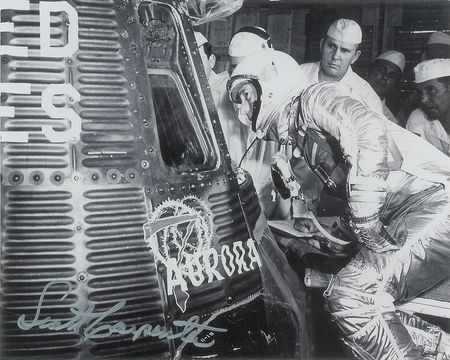 Lot #481 Scott Carpenter Signed Photographs - Image 2