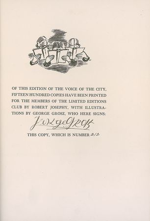 Lot #538 Otto Dix and George Grosz Handwritten Letter Signed and Book - Image 2