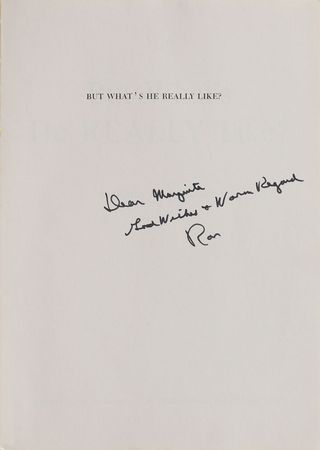 Lot #137 Ronald Reagan Book - Image 1