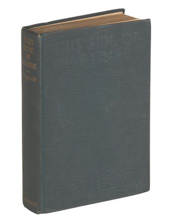 Lot #822 F. Scott Fitzgerald: 