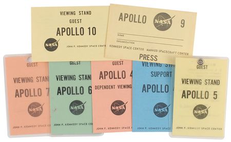 Lot #510 Space Badges Passes - Image 2
