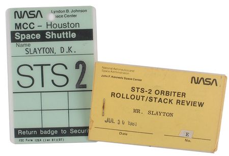 Lot #510 Space Badges Passes - Image 3