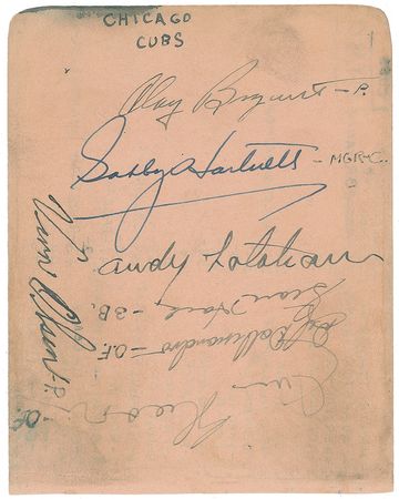 Lot #1163 Baseball: Highlighted by Hall of Famers Mel Ott and Chuck Klein - Image 1