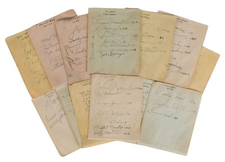 Lot #1163 Baseball: Highlighted by Hall of Famers Mel Ott and Chuck Klein - Image 4