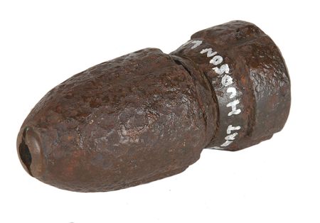 Lot #344 Civil War US 2.9-Inch Hotchkiss Common Shell Shell - Image 1