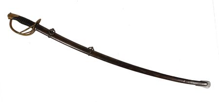 Lot #340 Civil War US Model 1860 Cavalry Saber Sword - Image 2
