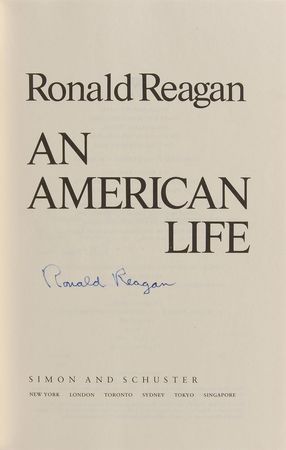 Lot #138 Ronald Reagan - Image 1
