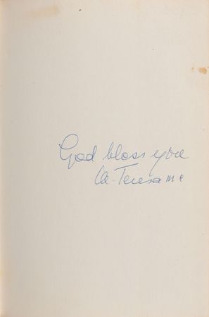 Lot #294 Mother Teresa Book - Image 1