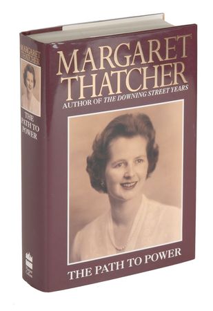 Lot #312 Margaret Thatcher Book - Image 2