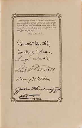 Lot #376 Aviators Book - Image 1