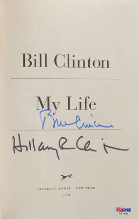 Lot #150 Bill and Hillary Clinton Book - Image 1
