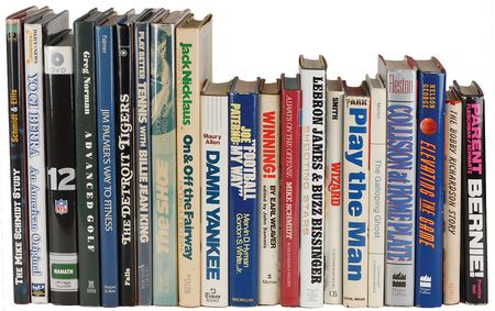 Lot #1155 Sports Books: Well over 200 books signed by historyâ??s greatest sportsmen - Image 4