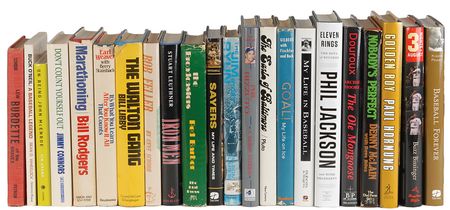 Lot #1155 Sports Books: Well over 200 books signed by historyâ??s greatest sportsmen - Image 5