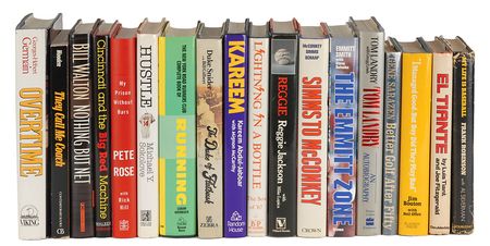 Lot #1155 Sports Books: Well over 200 books signed by historyâ??s greatest sportsmen - Image 9