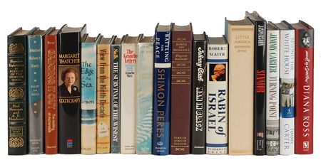 Lot #165 Notables Books: Nearly 70 books signed by a variety of iconic figures - Image 2