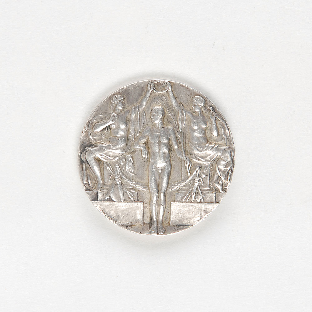 Stockholm 1912 Summer Olympics Silver Winner's Medal | RR