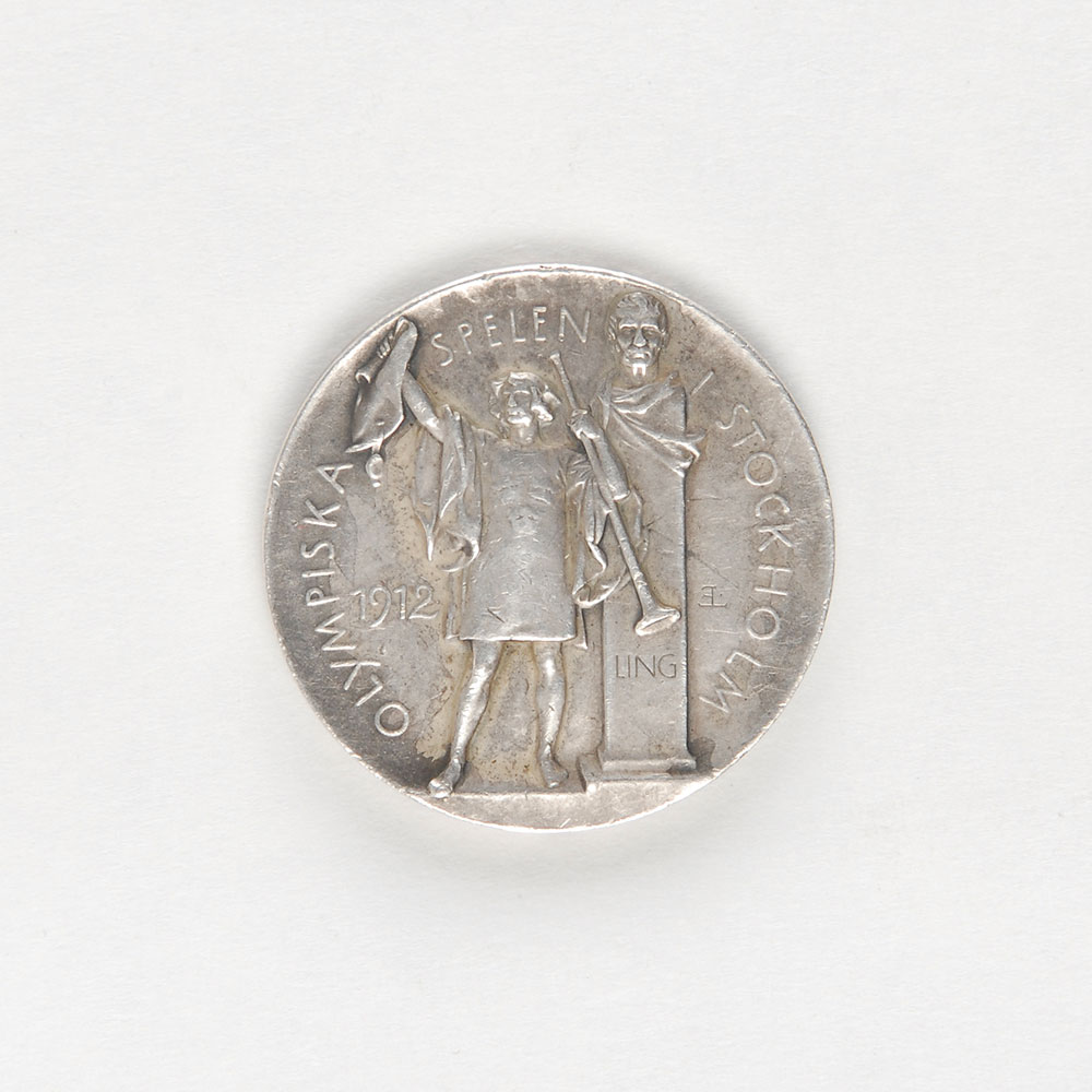 Stockholm 1912 Summer Olympics Silver Winner's Medal | RR