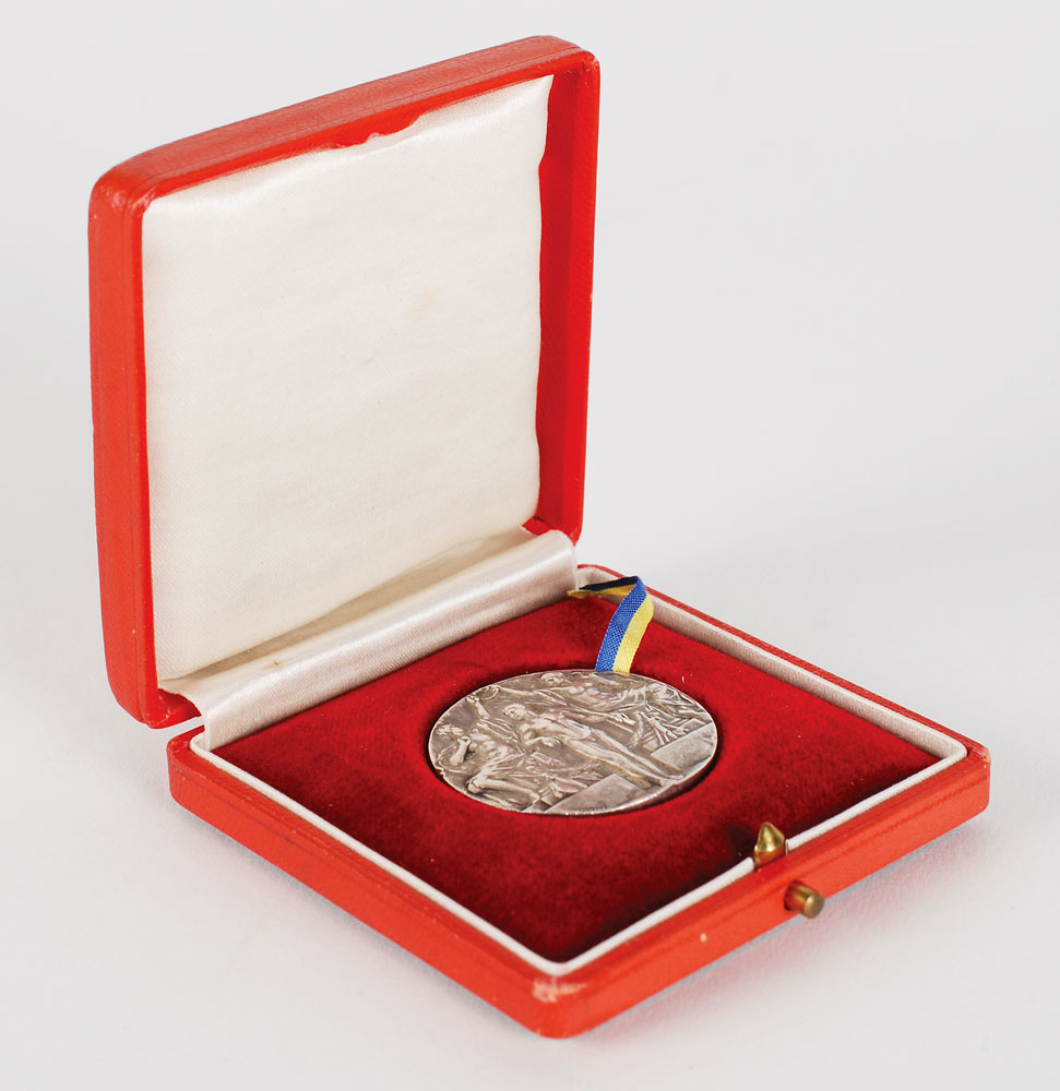 Stockholm 1912 Summer Olympics Silver Winner's Medal | RR