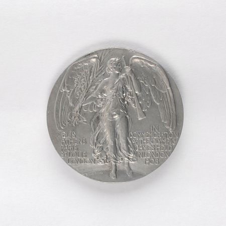Lot #9013 London 1908 Summer Olympics Pewter