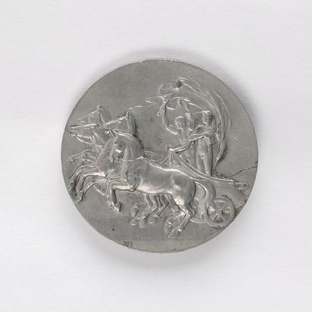 Lot #9013 London 1908 Summer Olympics Pewter Participation Medal - Image 2