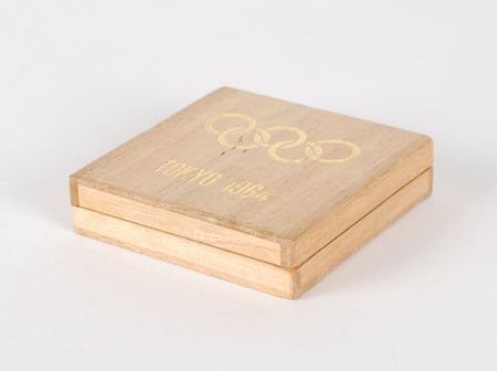 Lot #9085 Tokyo 1964 Summer Olympics Copper Participation Medal - Image 3