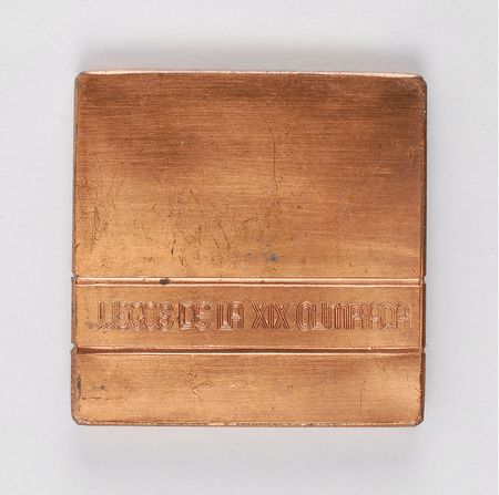 Lot #9092 Mexico City 1968 Summer Olympics Copper Participation Medal - Image 2