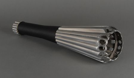 Lot #9089 Mexico City 1968 Summer Olympics ‘Black Leather Handle’ Torch - Image 1