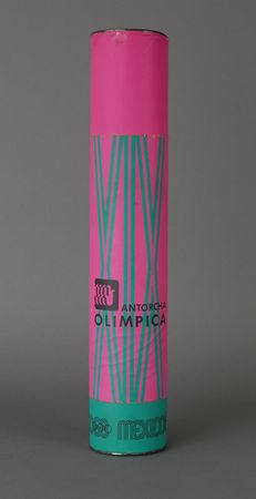 Lot #9090 Mexico City 1968 Summer Olympics ?Black Aluminum? Torch - Image 3