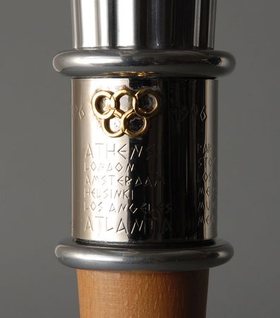 Lot #9136 International Olympics Committee 1996 Centennial Torch - Image 2