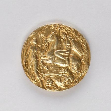 Lot #9011 London 1908 Summer Olympics Gold Winner?s Medal - Image 1