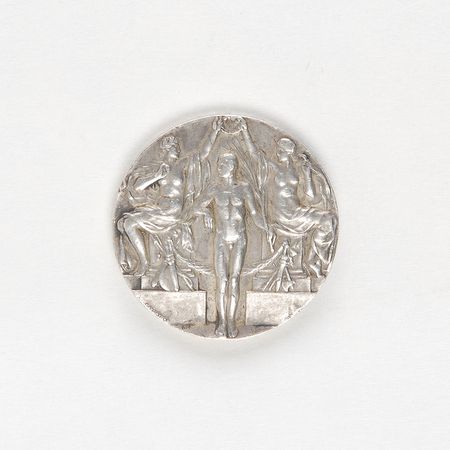 Lot #9015 Stockholm 1912 Summer Olympics Silver