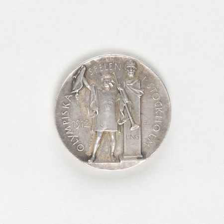 Lot #9015 Stockholm 1912 Summer Olympics Silver Winner’s Medal - Image 2