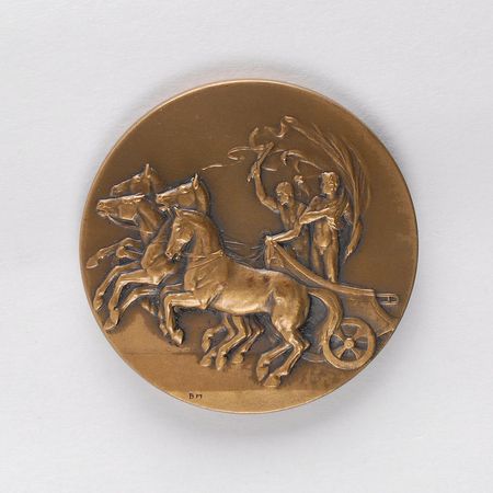 Lot #9060 London 1948 Summer Olympics Bronze Participation Medal - Image 1