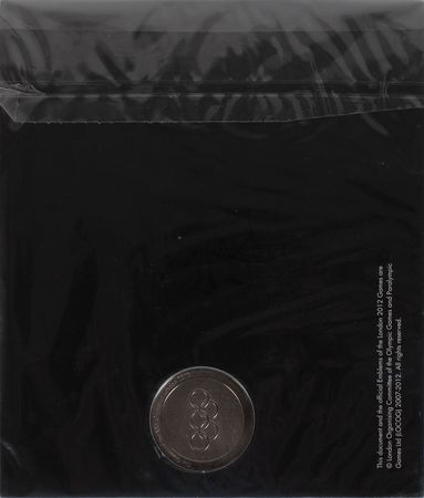 Lot #9156 London 2012 Summer Olympics Cupronickel Participation Medal - Image 3