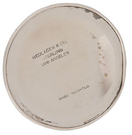 Lot #9062 London 1948 Summer Olympics USA Sterling Silver Goblet - Image 2
