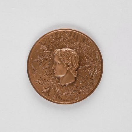 Lot #9086 Grenoble 1968 Winter Olympics Bronze Participation Medal - Image 1