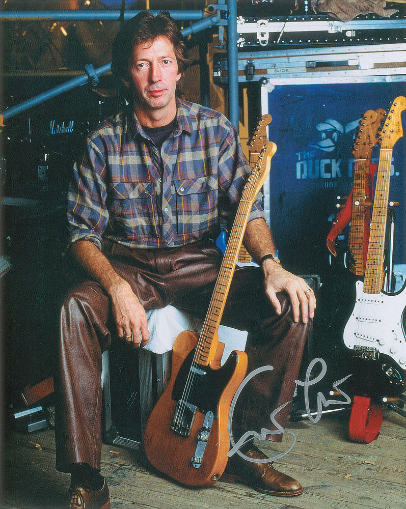 Eric Clapton Signed Photograph | RR Auction