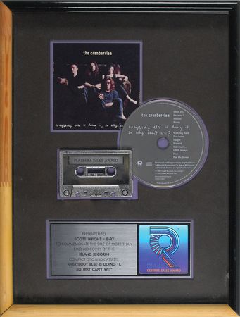Lot #564 1990s Musicians Sales Awards - Image 3