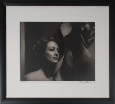 Lot #695 Joan Crawford: George Hurrell: A young Crawford sits for Hurrell - Image 1
