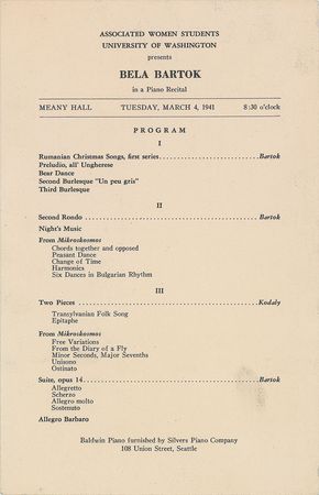 Lot #495 Béla Bartok Signed Document - Image 2