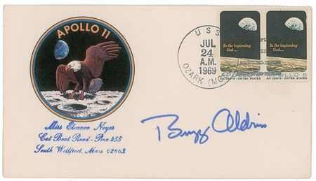 Lot #6397 Buzz Aldrin - Image 1