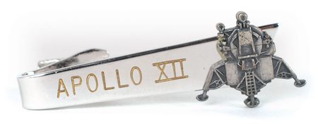 Lot #297 Alan Bean: Lunar flown tie clip from the collection of Alan Bean - Image 1