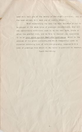Lot #175 Titanic: ?We desire to direct your attention to the Company?s regulations for the safe and efficient navigation of its vessels? - Image 8