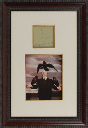 Lot #713 Alfred Hitchcock Sketch - Image 1