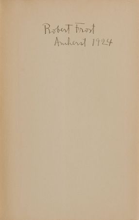 Lot #450 Robert Frost Book - Image 1